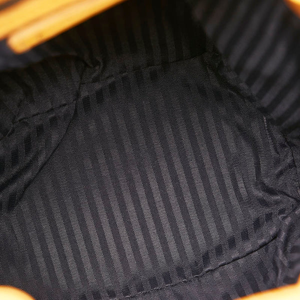 コーチ リュック バックパック 4925 イエロー レザー レディース COACH 【中古】