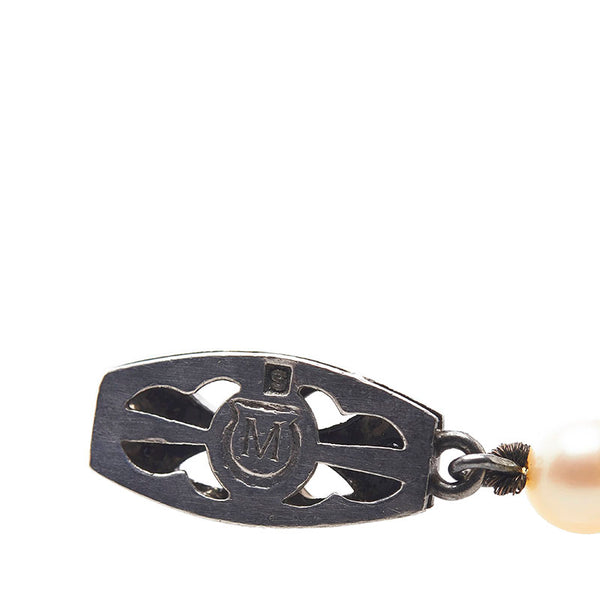 ミキモト SV アコヤパール5～5.5mm ネックレス レディース MIKIMOTO 【中古】