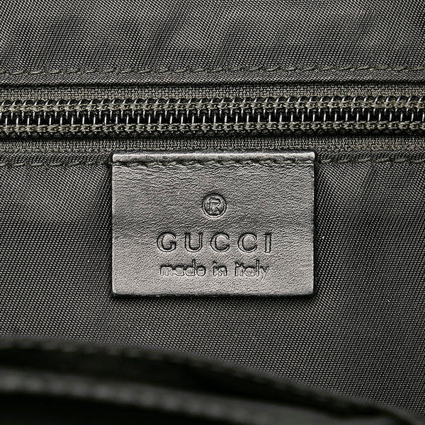 グッチ GGスプリーム シェリーライン 斜め掛け ショルダーバッグ 387111 ベージュ グリーン レッド キャンバス レザー レディース GUCCI 【中古】