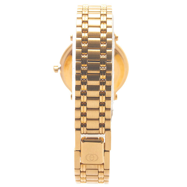 グッチ 腕時計 9200L クオーツ ゴールド文字盤 ステンレス レディース GUCCI 【中古】