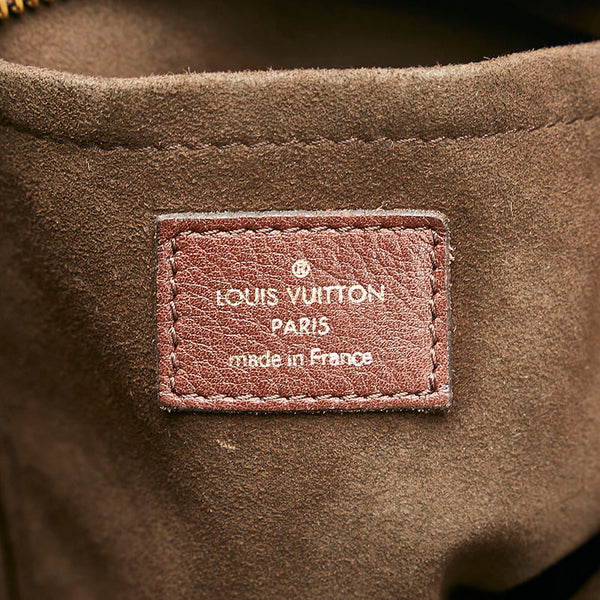 ルイ ヴィトン マヒナXS 斜め掛け ショルダーバッグ M95997 ブラウン レザー レディース LOUIS VUITTON 【中古】