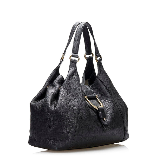 グッチ ハンドバッグ ショルダーバッグ トートバッグ 268747 ブラック レザー レディース GUCCI 【中古】