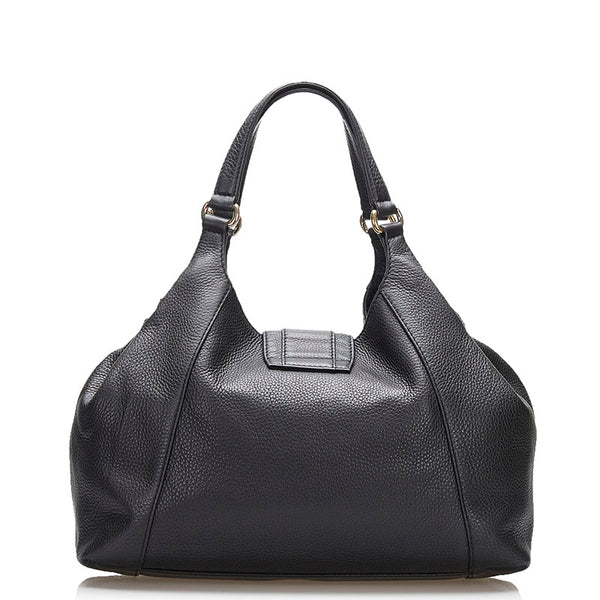 グッチ ハンドバッグ ショルダーバッグ トートバッグ 268747 ブラック レザー レディース GUCCI 【中古】