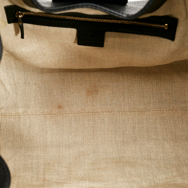 グッチ ハンドバッグ ショルダーバッグ トートバッグ 268747 ブラック レザー レディース GUCCI 【中古】