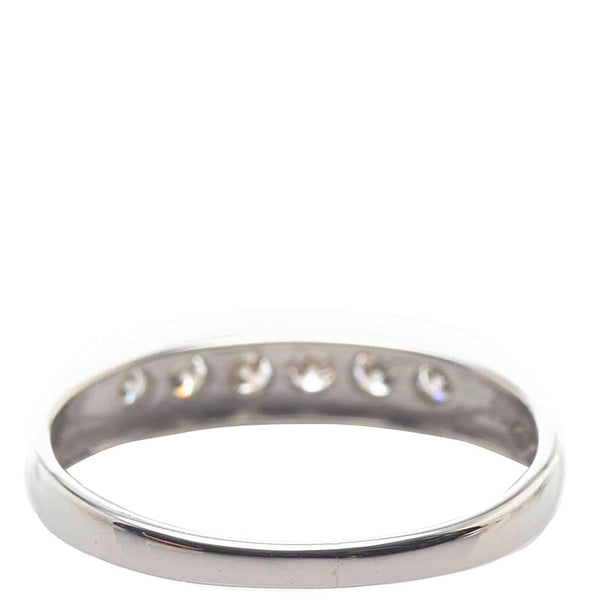 Pt900 プラチナ ダイヤ0.20ct リング 指輪 レディース 10.5号 【中古】