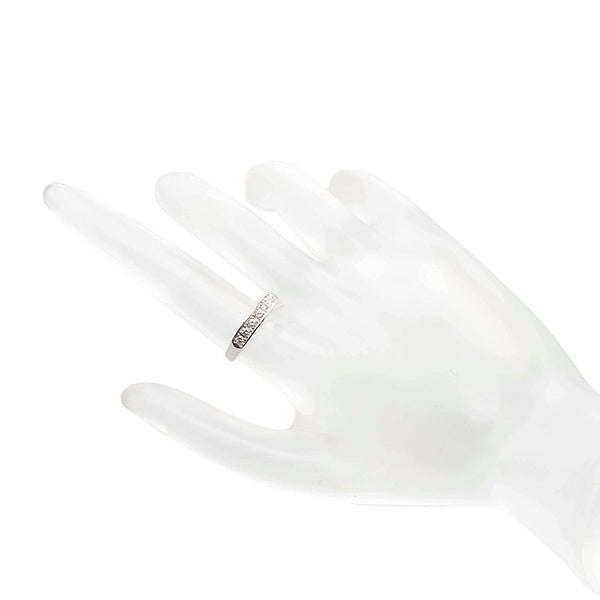 Pt900 プラチナ ダイヤ0.20ct リング 指輪 レディース 10.5号 【中古】