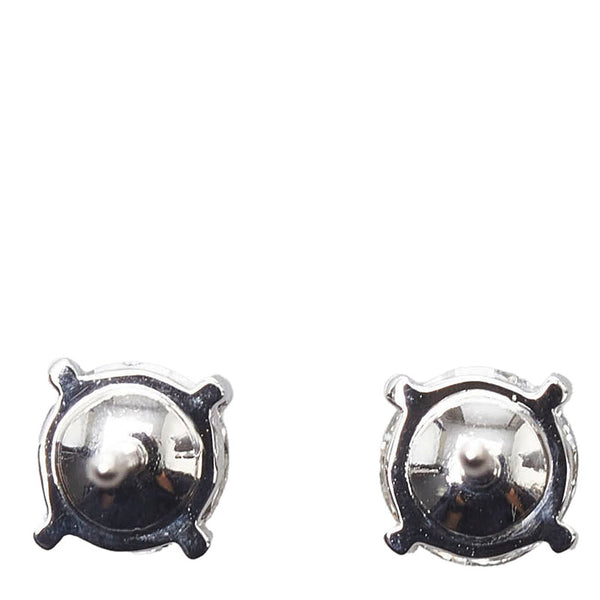 Pt900 プラチナ ダイヤ0.523ct ダイヤ0.507ct ピアス レディース 【中古】