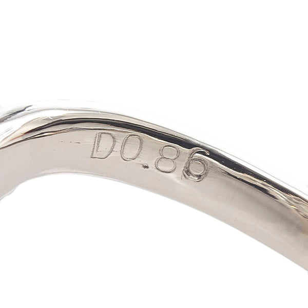 Pt900 プラチナ サファイア3.236ct ダイヤ0.86ct リング 指輪 レディース 12.5号 【中古】