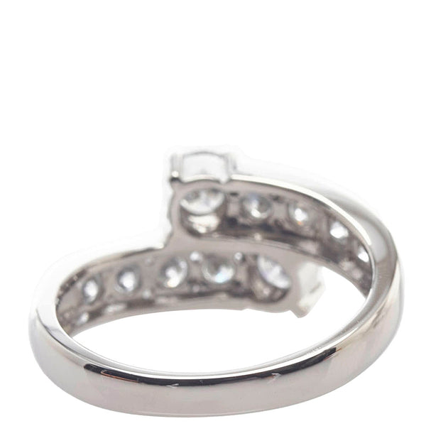 Pt900 プラチナ ダイヤ1.00ct リング 指輪 レディース 10.5号 【中古】