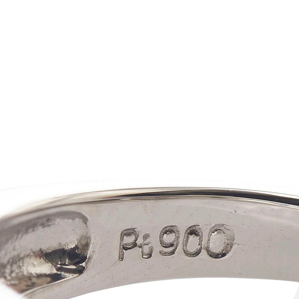 Pt900 プラチナ ダイヤ1.00ct リング 指輪 レディース 10.5号 【中古】