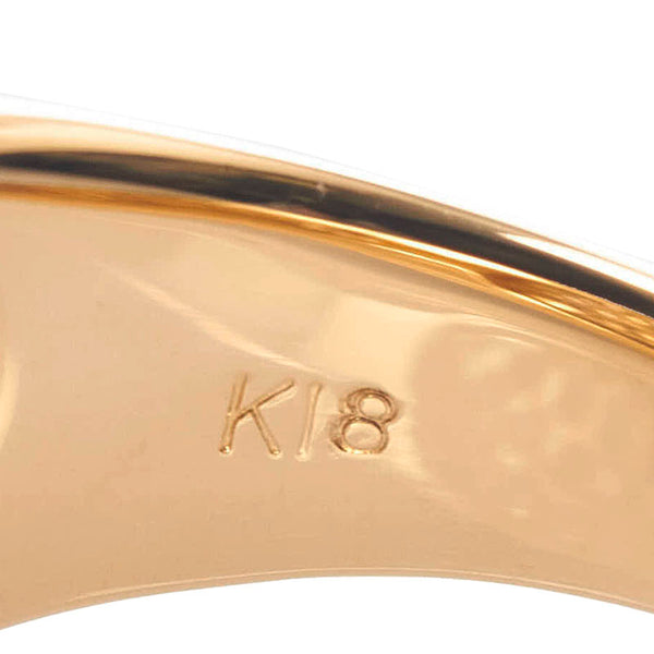 K18YG イエローゴールド ダイヤ2.55ct リング 指輪 レディース 12号 【中古】