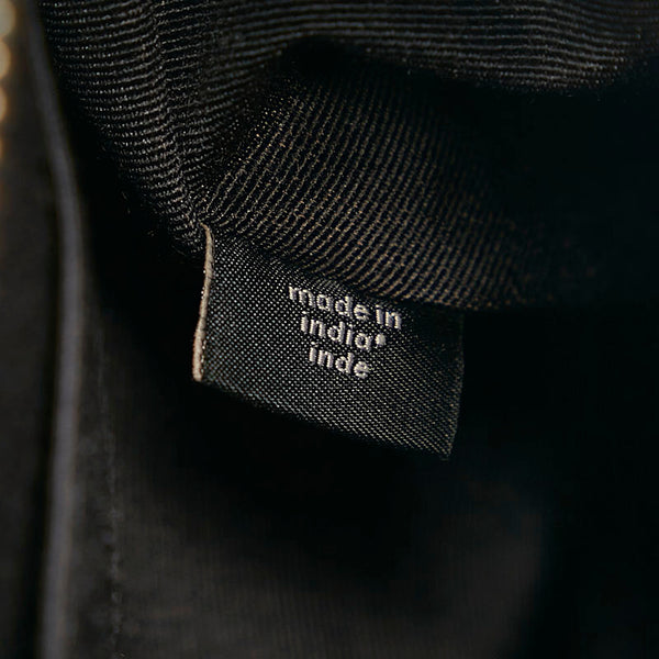 コーチ シグネチャー 斜め掛け ショルダーバッグ  C6957 ブルー ブラック PVC レザー レディース COACH 【中古】