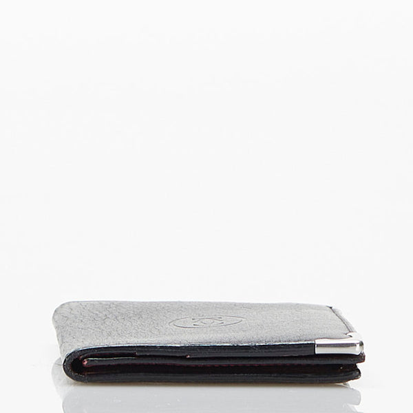 カルティエ カードケース ブラック レザー メンズ CARTIER 【中古】