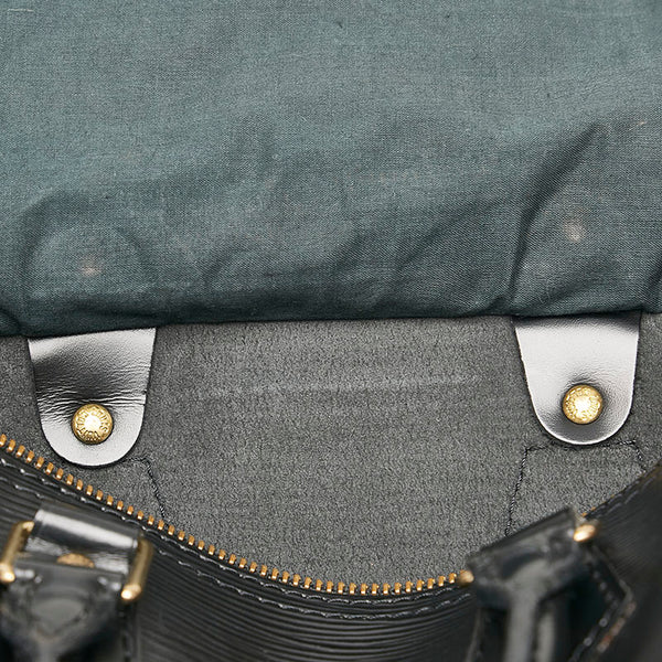 ルイ ヴィトン エピ スピーディ25 ハンドバッグ ミニボストンバッグ M43012 ノワール ブラック レザー レディース LOUIS VUITTON 【中古】