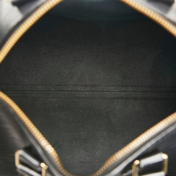 ルイ ヴィトン エピ スピーディ25 ハンドバッグ ミニボストンバッグ M43012 ノワール ブラック レザー レディース LOUIS VUITTON 【中古】