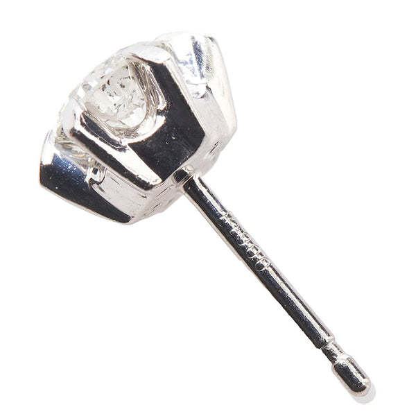 Pt900 プラチナ ダイヤ1.00ct ピアス レディース 【中古】