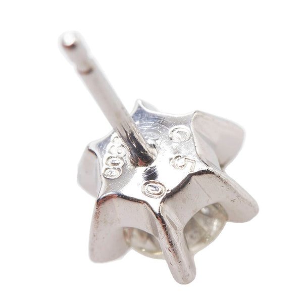 Pt900 プラチナ ダイヤ1.00ct ピアス レディース 【中古】
