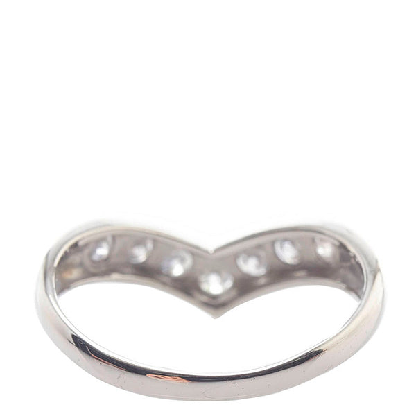 Pt900 プラチナ ダイヤ0.52ct リング 指輪 レディース 11.5号 【中古】