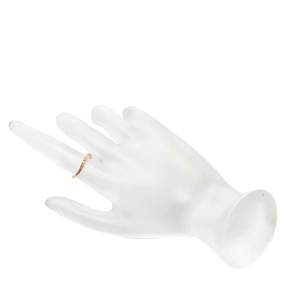 カナルヨンドシー K10PG ピンクゴールド ダイヤ リング 指輪 レディース canal4℃ 7号 【中古】