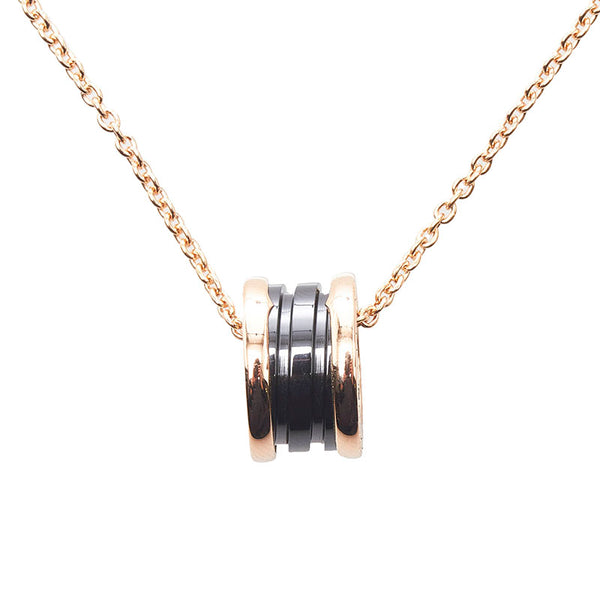 ブルガリ ビーゼロワン ネックレス K18PG ピンクゴールド レディース BVLGARI 【中古】