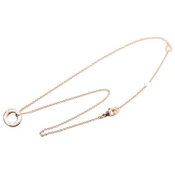 ブルガリ ビーゼロワン ネックレス K18PG ピンクゴールド レディース BVLGARI 【中古】
