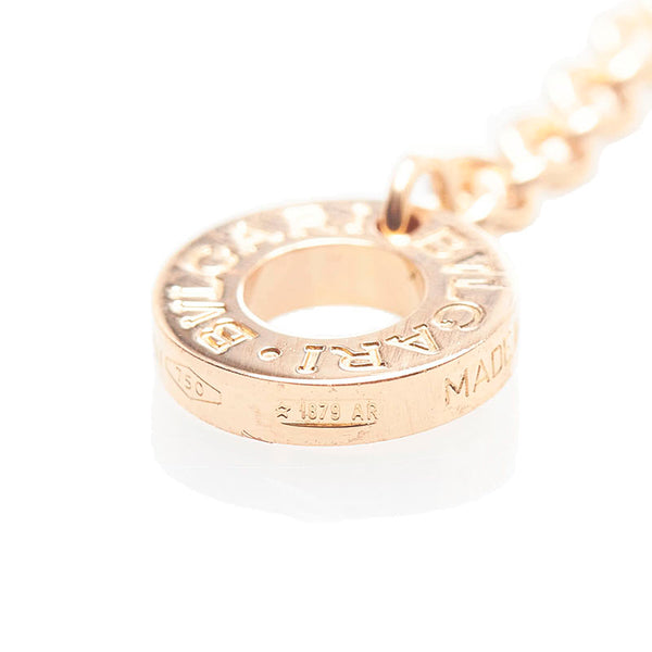ブルガリ ビーゼロワン ネックレス K18PG ピンクゴールド レディース BVLGARI 【中古】