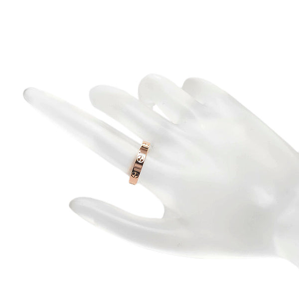 カルティエ ミニ ラブリング #52 リング 指輪 K18PG ピンクゴールド レディース CARTIER 【中古】