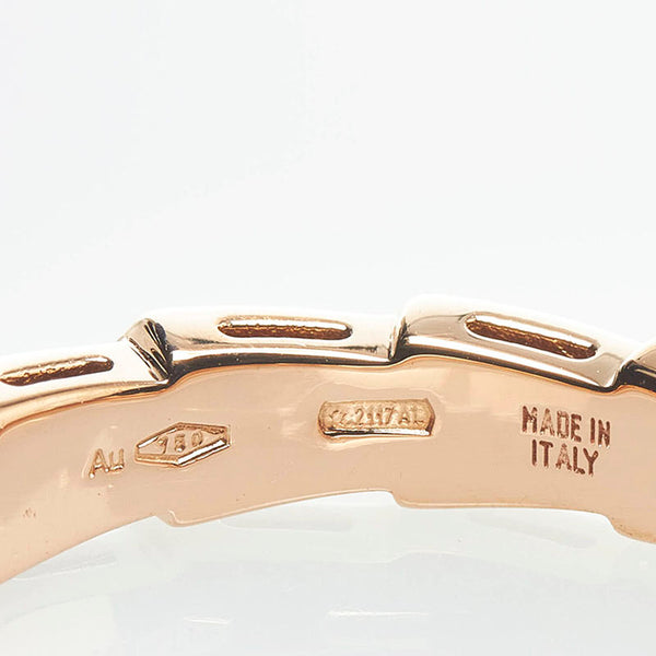 ブルガリ セルペンティ ヴァイパー リング 指輪 K18YG イエローゴールド レディース BVLGARI 【中古】