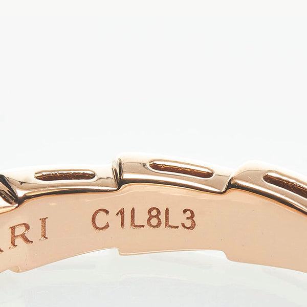 ブルガリ セルペンティ ヴァイパー リング 指輪 K18YG イエローゴールド レディース BVLGARI 【中古】