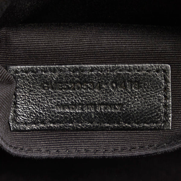 サンローラン ルー  斜め掛け ショルダーバッグ カメラバッグ ボルドー レザー レディース SAINT LAURENT 【中古】