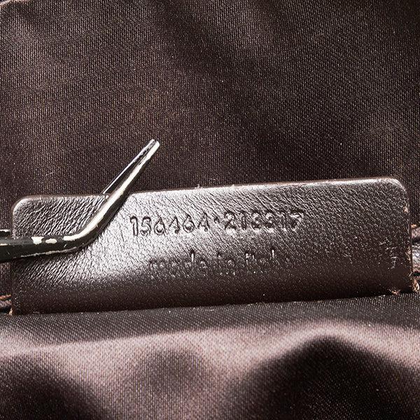 サンローラン ミューズ ハンドバッグ ブラウン レザー レディース SAINT LAURENT 【中古】