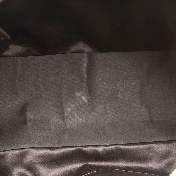 サンローラン ミューズ ハンドバッグ ブラウン レザー レディース SAINT LAURENT 【中古】