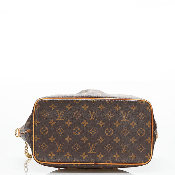 ルイ ヴィトン モノグラム パレルモPM ハンドバッグ ショルダーバッグ 2WAY M40145 ブラウン PVC レザー レディース LOUIS VUITTON 【中古】