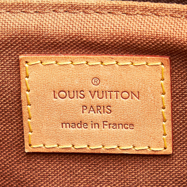 ルイ ヴィトン モノグラム パレルモPM ハンドバッグ ショルダーバッグ 2WAY M40145 ブラウン PVC レザー レディース LOUIS VUITTON 【中古】