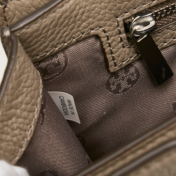 トリーバーチ チェーン ショルダーバッグ 73505 036 グレーヘロン フレンチグレー グレー レザー レディース Tory Burch 【中古】