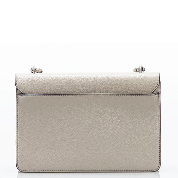 トリーバーチ チェーン ショルダーバッグ 73505 036 グレーヘロン フレンチグレー グレー レザー レディース Tory Burch 【中古】
