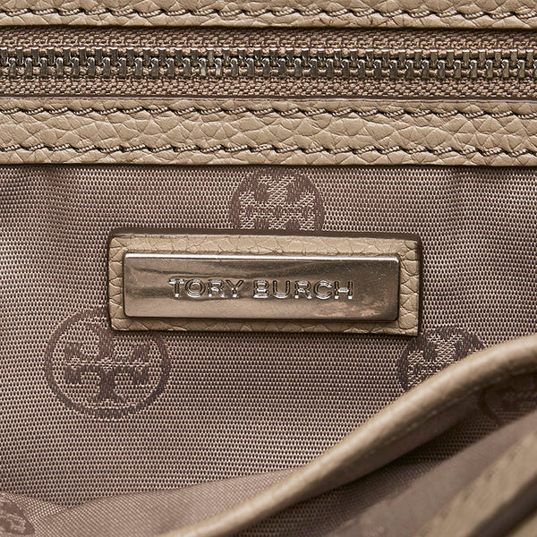 トリーバーチ チェーン ショルダーバッグ 73505 036 グレーヘロン フレンチグレー グレー レザー レディース Tory Burch 【中古】