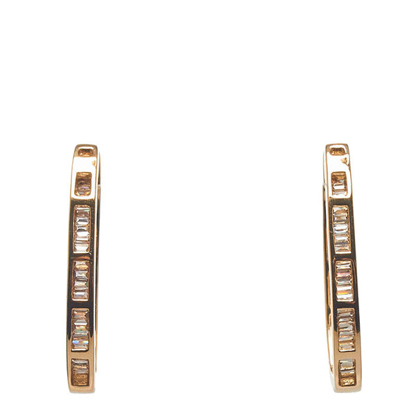 K18YG イエローゴールド ダイヤ1.10ct ピアス レディース 【中古】