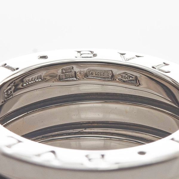 ブルガリ ビーゼロワン　 リング 指輪 K18WG ホワイトゴールド レディース BVLGARI 【中古】