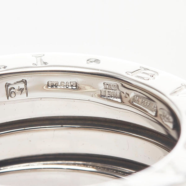 ブルガリ ビーゼロワン　 リング 指輪 K18WG ホワイトゴールド レディース BVLGARI 【中古】