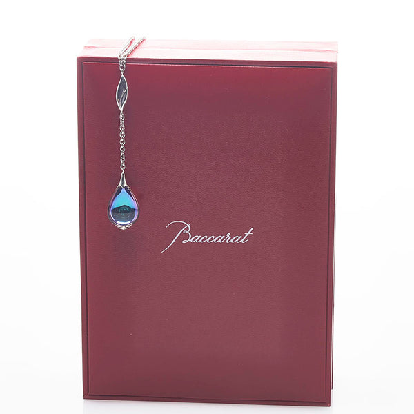 バカラ プシデリック クリスタル ネックレス SV925 シルバー レディース Baccarat 【中古】