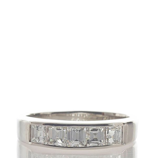 ノーブランド Pt900 プラチナ ダイヤ1.012ct リング 指輪 レディース no brand 14号 【中古】