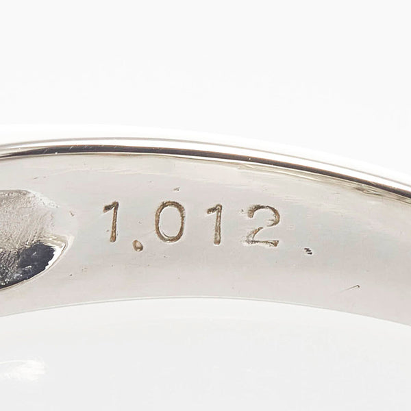 ノーブランド Pt900 プラチナ ダイヤ1.012ct リング 指輪 レディース no brand 14号 【中古】