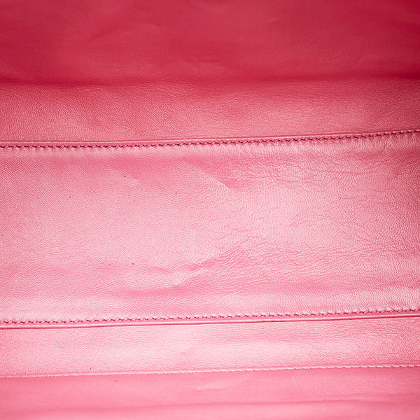 シャネル ココマーク  ハンドバッグ ピンク クロコダイル レディース CHANEL 【中古】