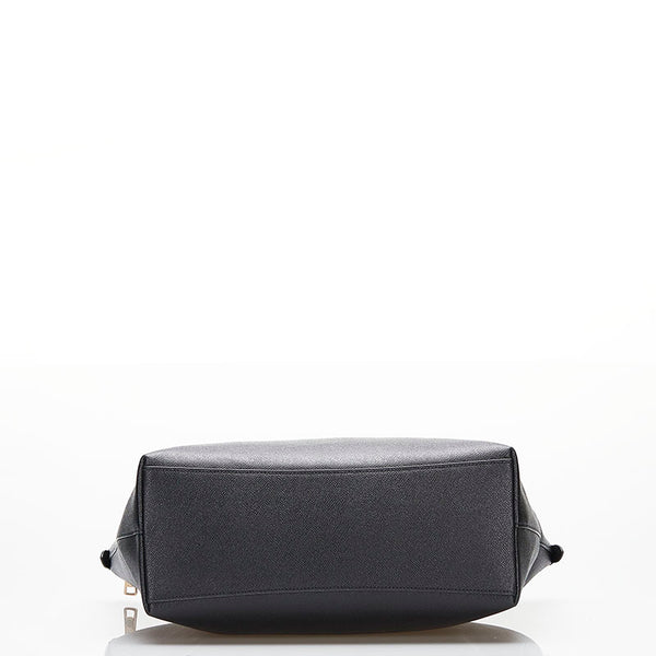 コーチ ショルダーバッグ トートバッグ F79608 ブラック レザー レディース COACH 【中古】