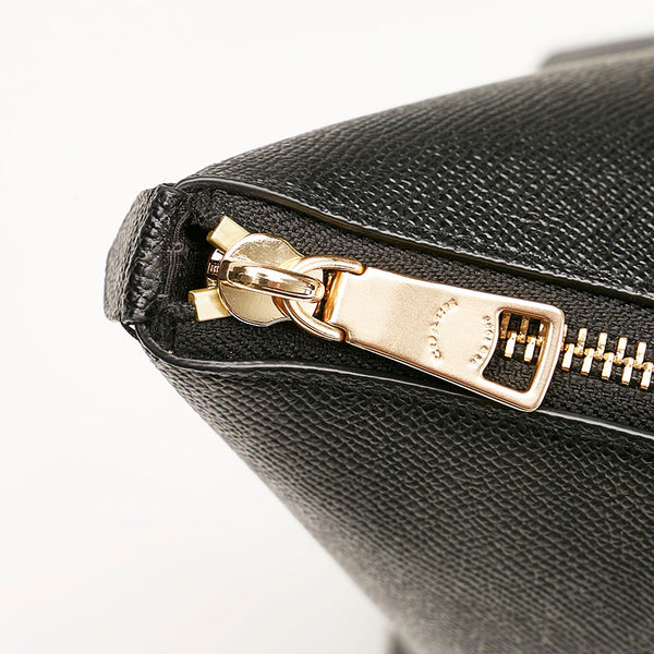 コーチ ショルダーバッグ トートバッグ F79608 ブラック レザー レディース COACH 【中古】