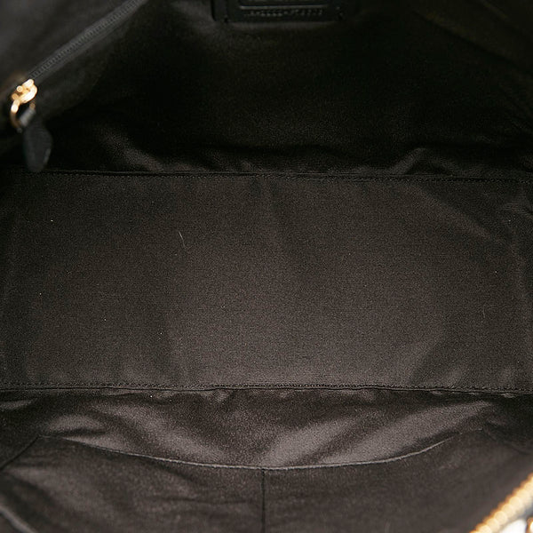 コーチ ショルダーバッグ トートバッグ F79608 ブラック レザー レディース COACH 【中古】