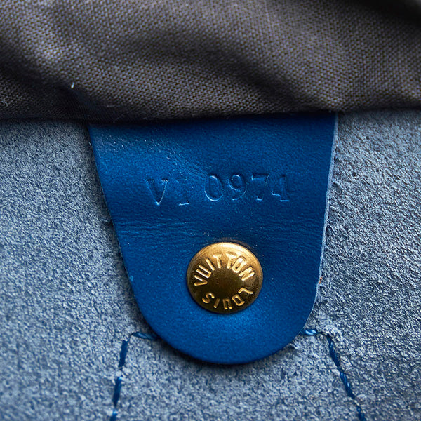 ルイ ヴィトン エピ スピーディ25 ハンドバッグ ミニボストン M43015 トレドブルー レザー レディース LOUIS VUITTON 【中古】
