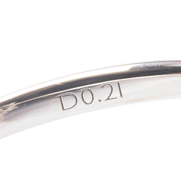 Pt950 プラチナ タンザナイト0.734ct ダイヤ0.28ct リング 指輪 レディース 11.5号 【中古】