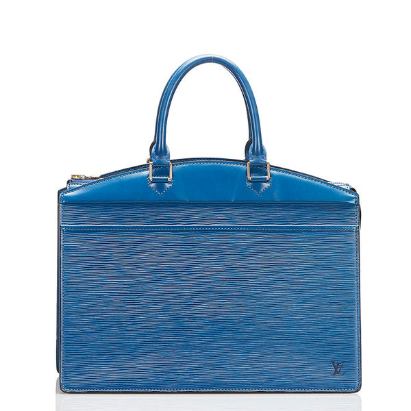 ルイ ヴィトン エピ リビエラ ハンドバッグ M48185 トレドブルー レザー レディース LOUIS VUITTON 【中古】